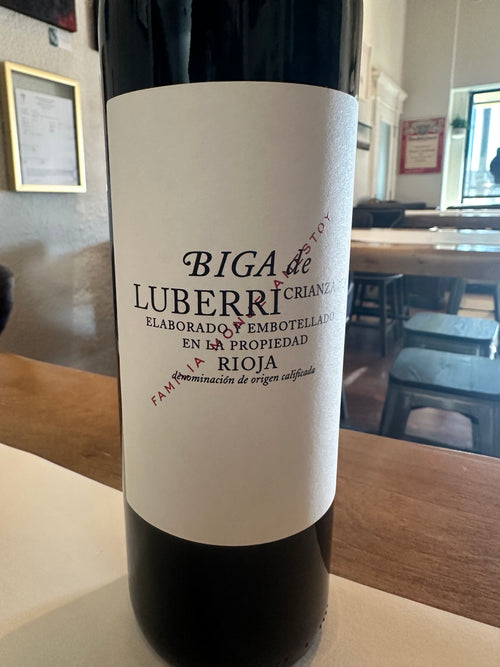 Biga Luberri Rioja.