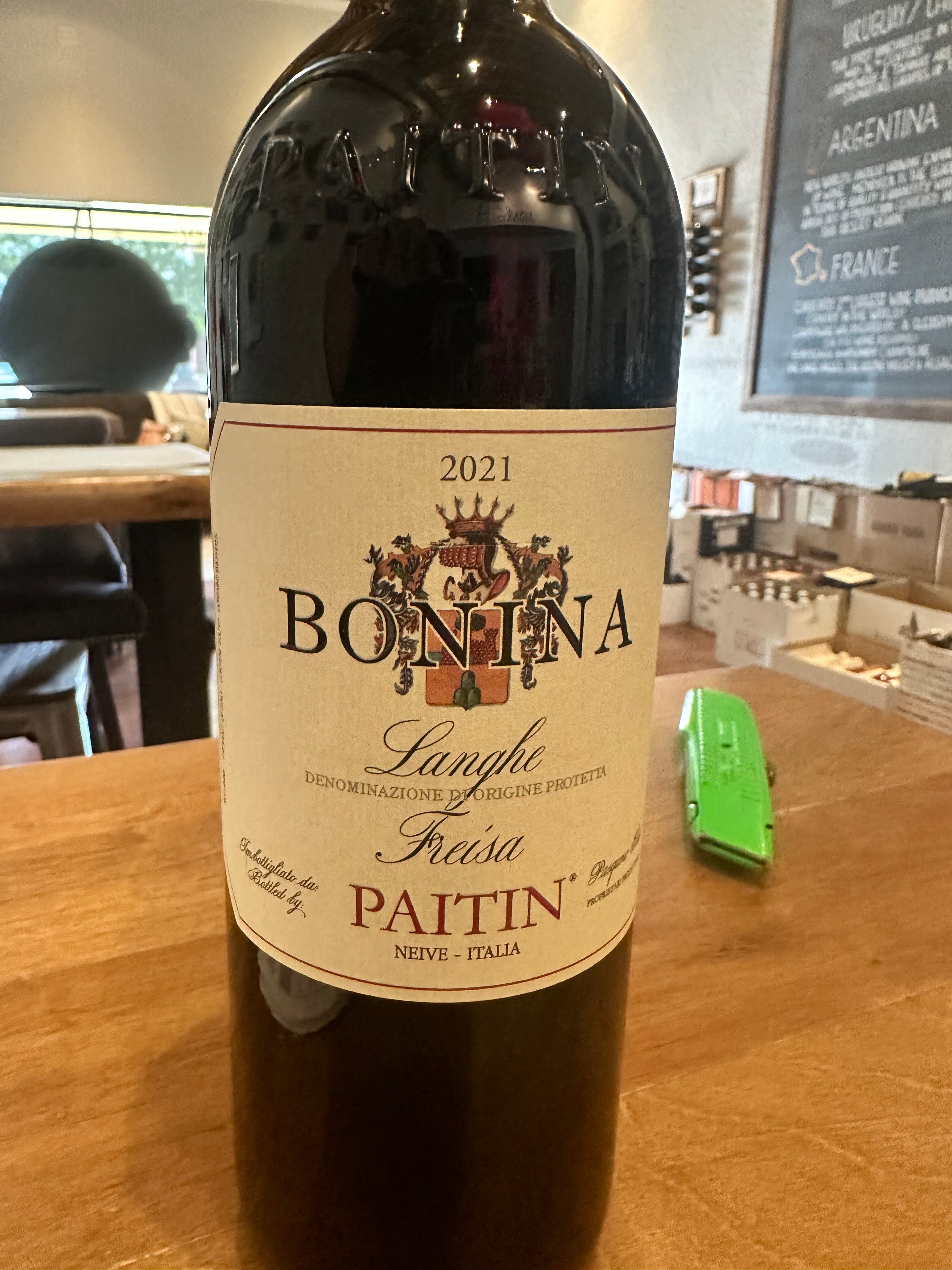 Bonina Langhe Freisa