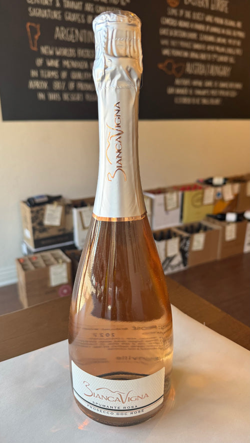 Bianca Vigna Prosecco Rose.