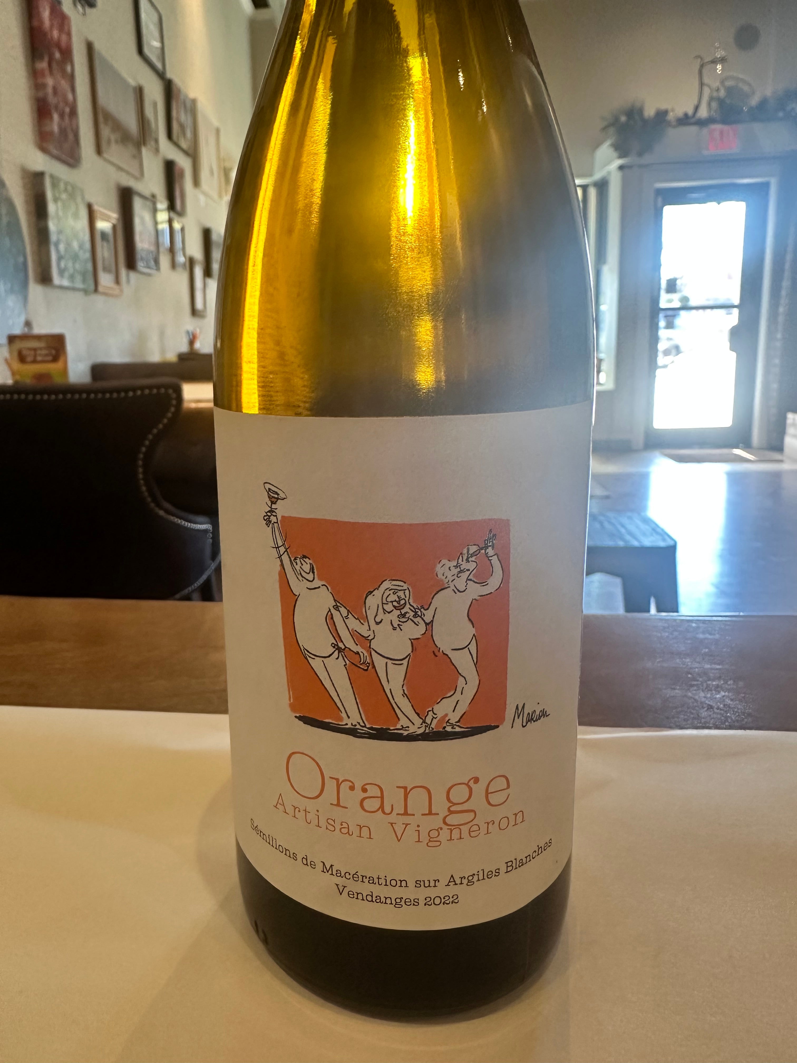 Orange Artisan Vigneron