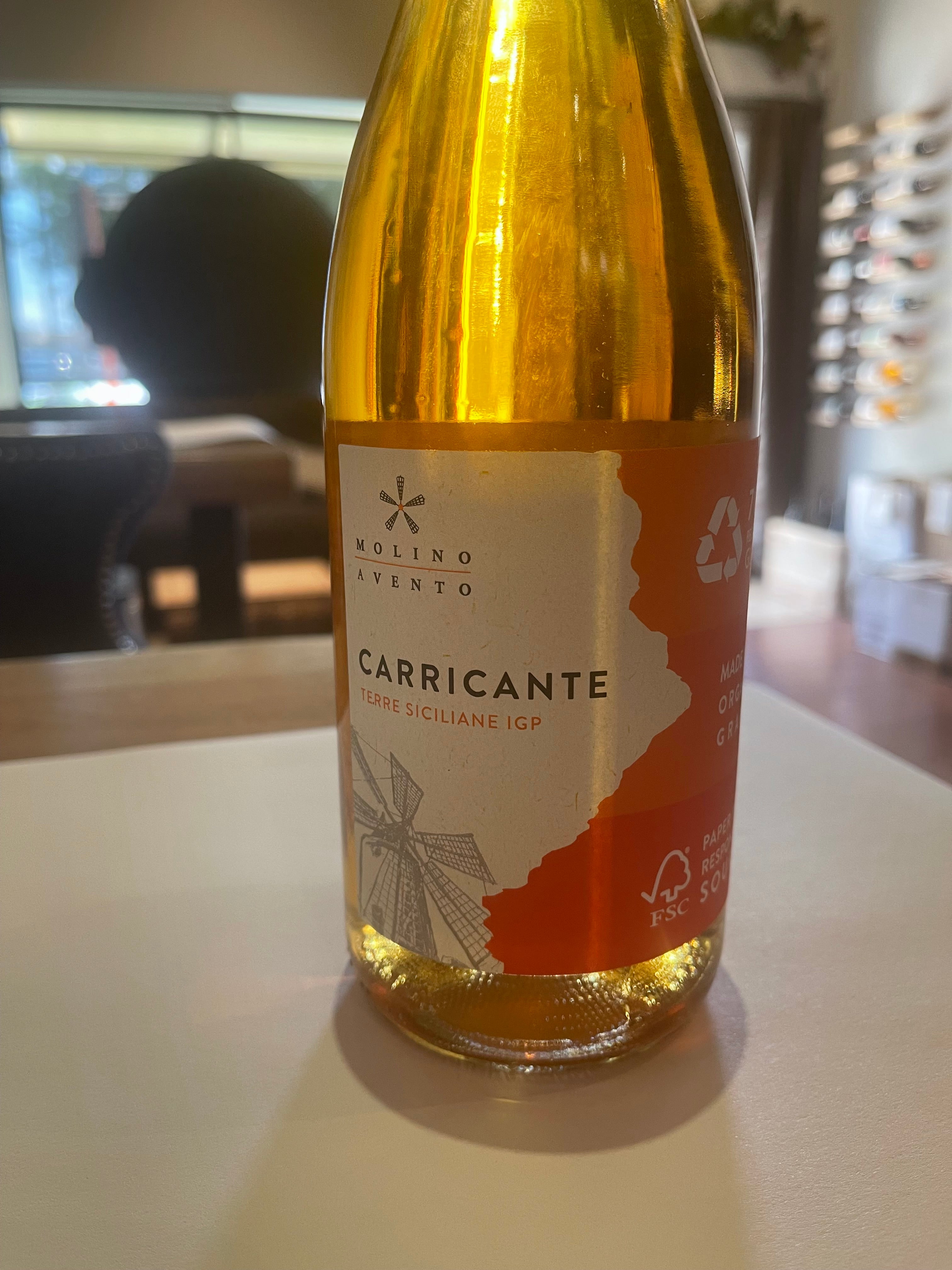 Carricante Orange Wine