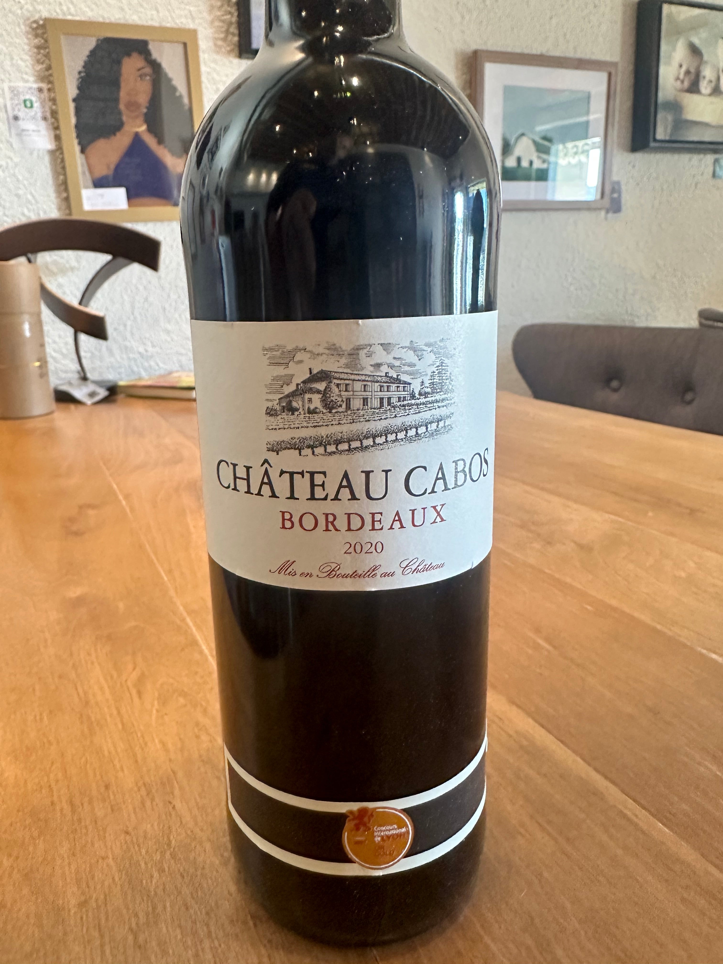 Chateau Cabos Bordeaux.