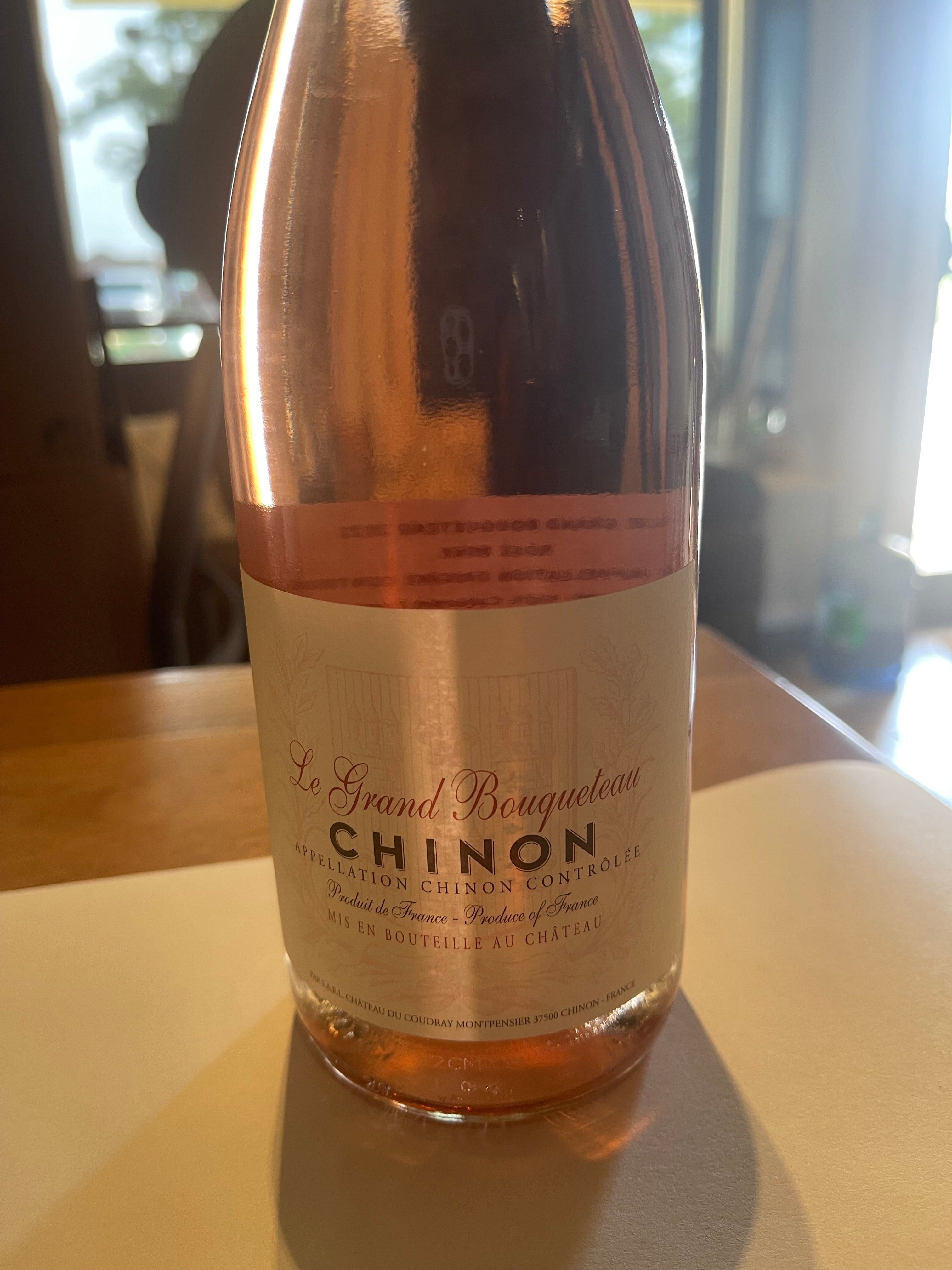 La Grand Bougueteau Chinon Rose