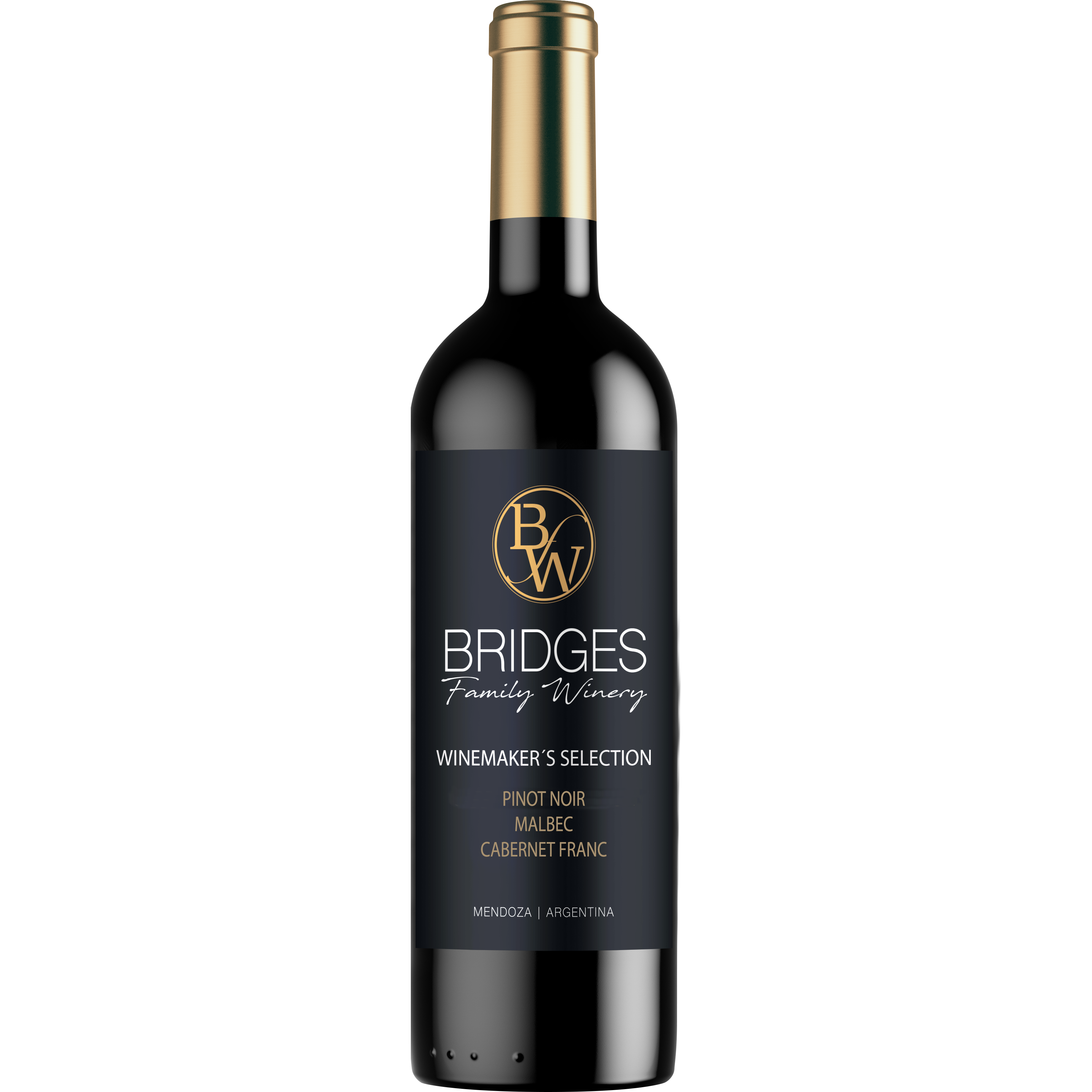 Bridges WInemaker's Select Pinot Noir Malbec Cabernet Franc 2018