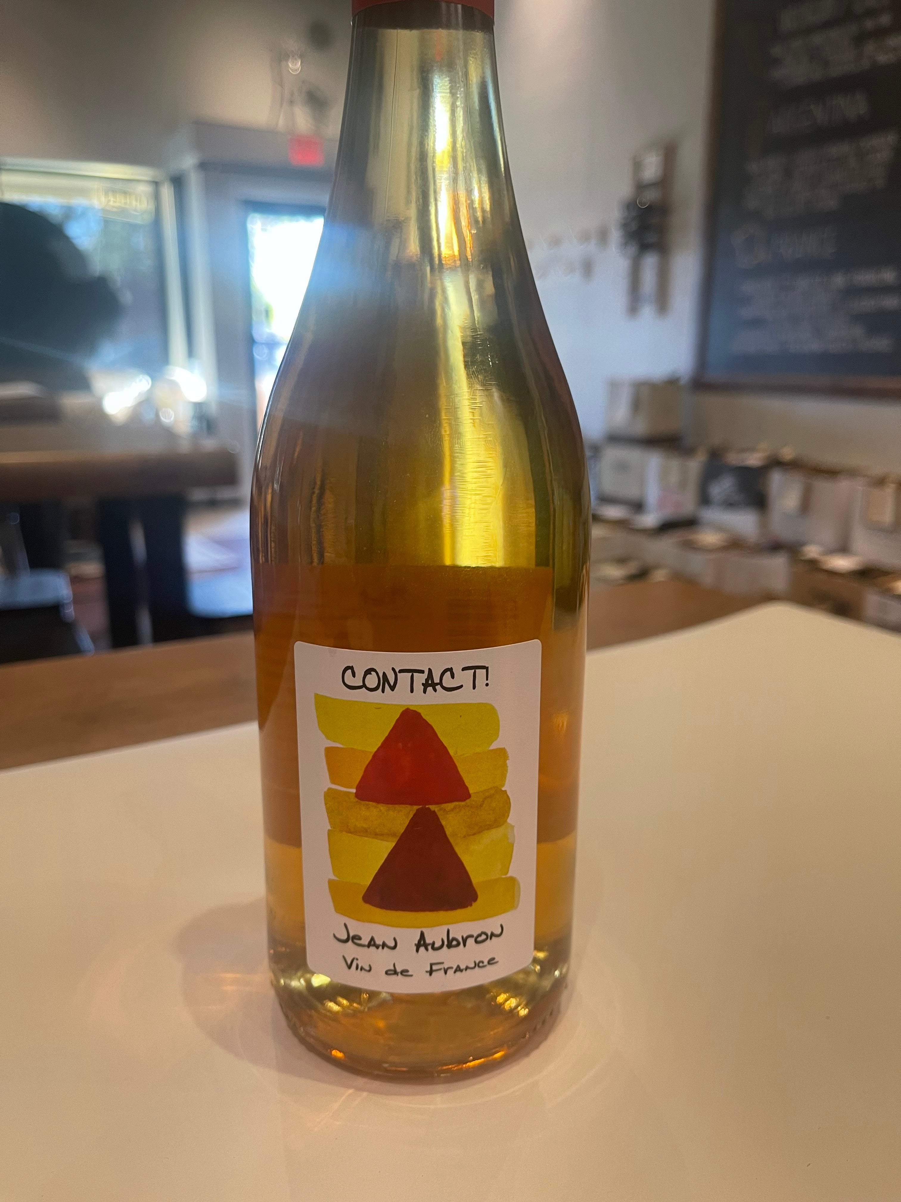 Jean Aubron Contact! Orange Wine Marco Polo Selections