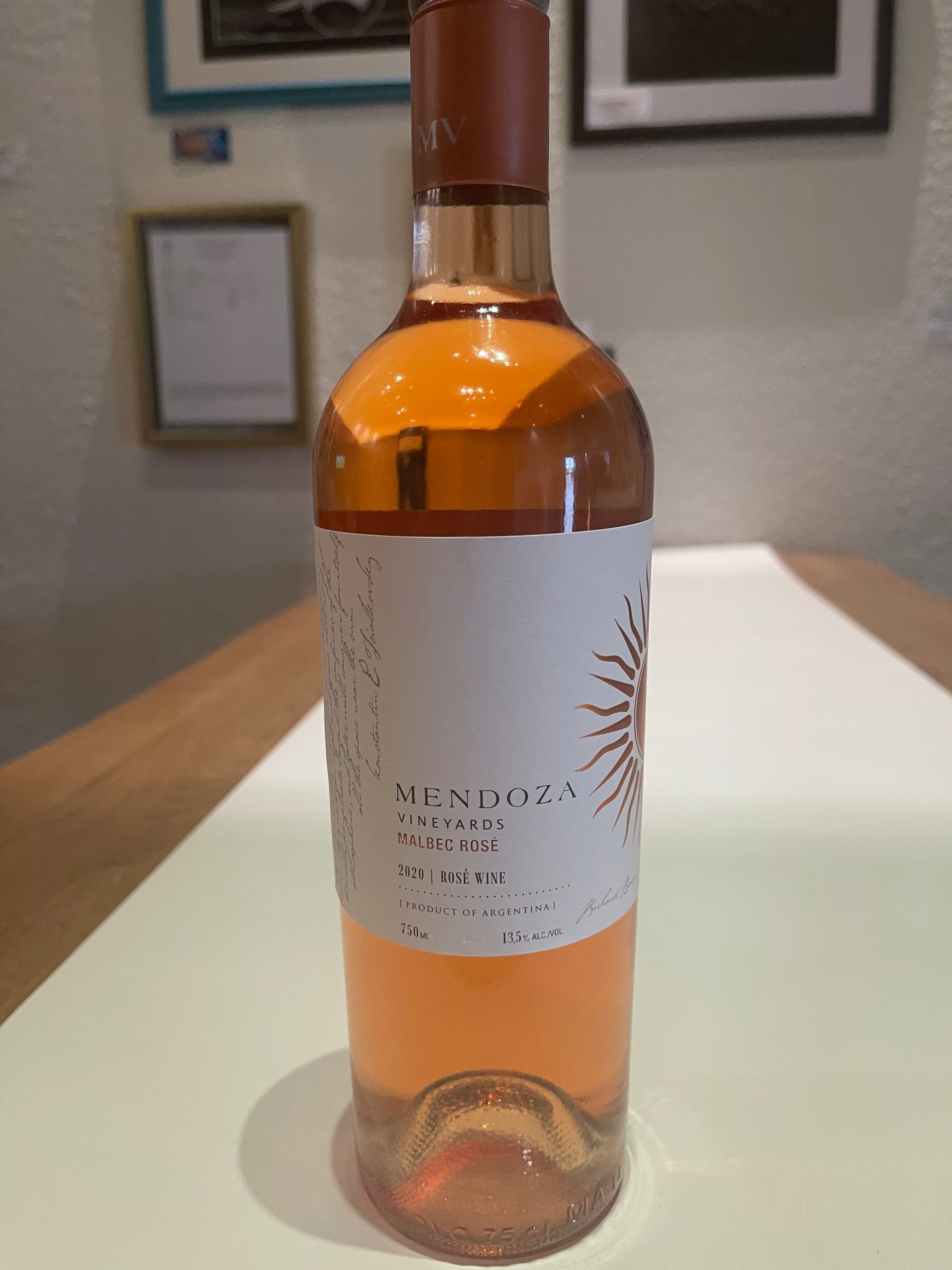 Mendoza Vineyards Rose of Malbec
