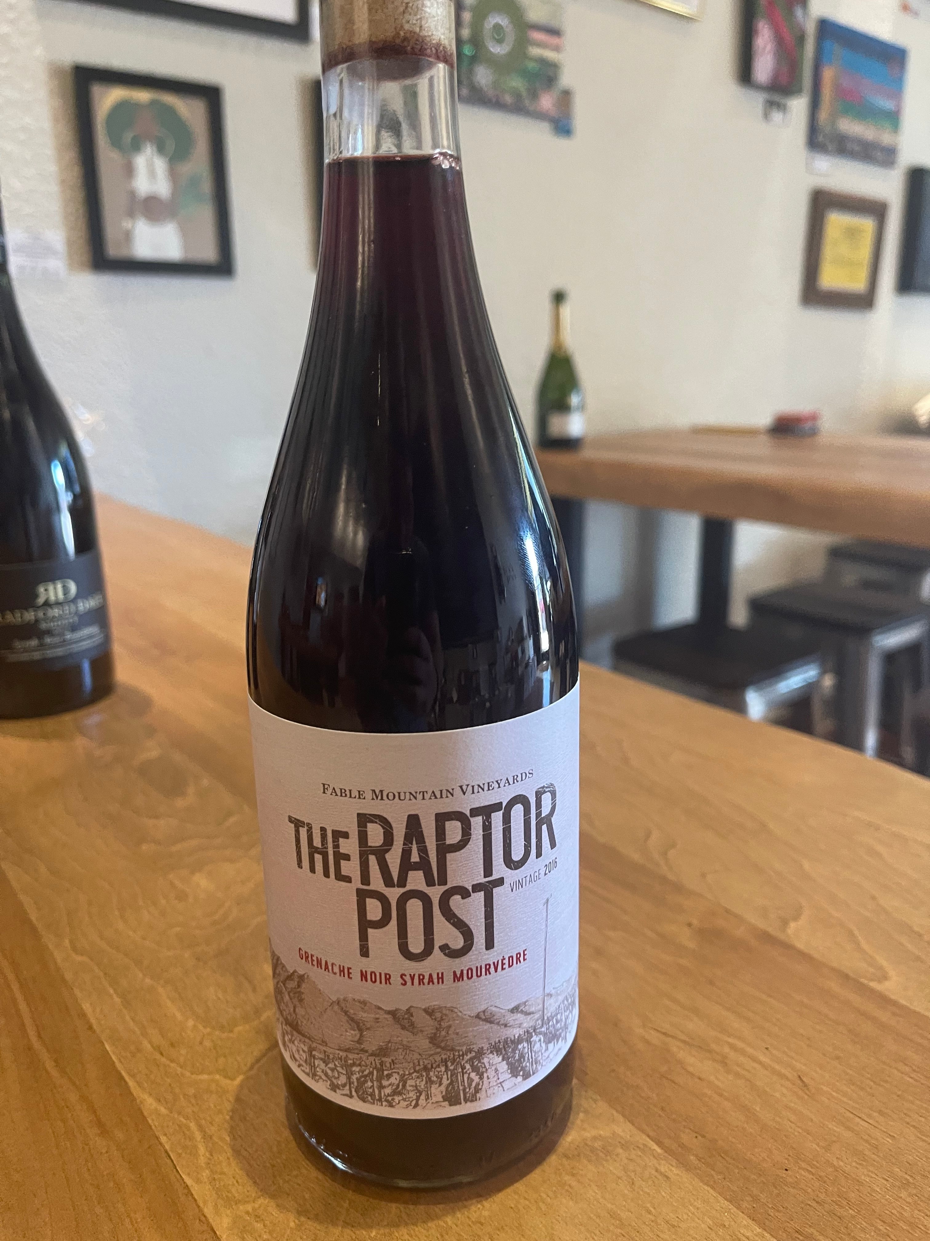 Fable Mountain South Africa Raptor Post Red